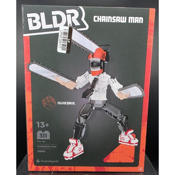 BLDR Quikbrik Chainsaw Man Building Set 311 Pcs Age 13+ Fully Poseable - Picture 1 of 7